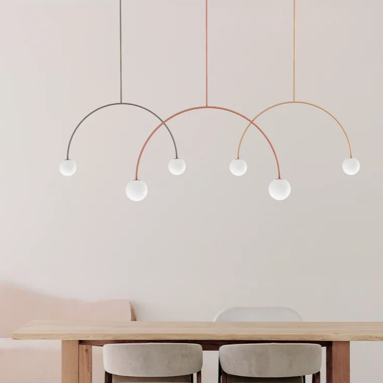 Robin :: Lampa wisząca Riga szer. 90 cm czarna