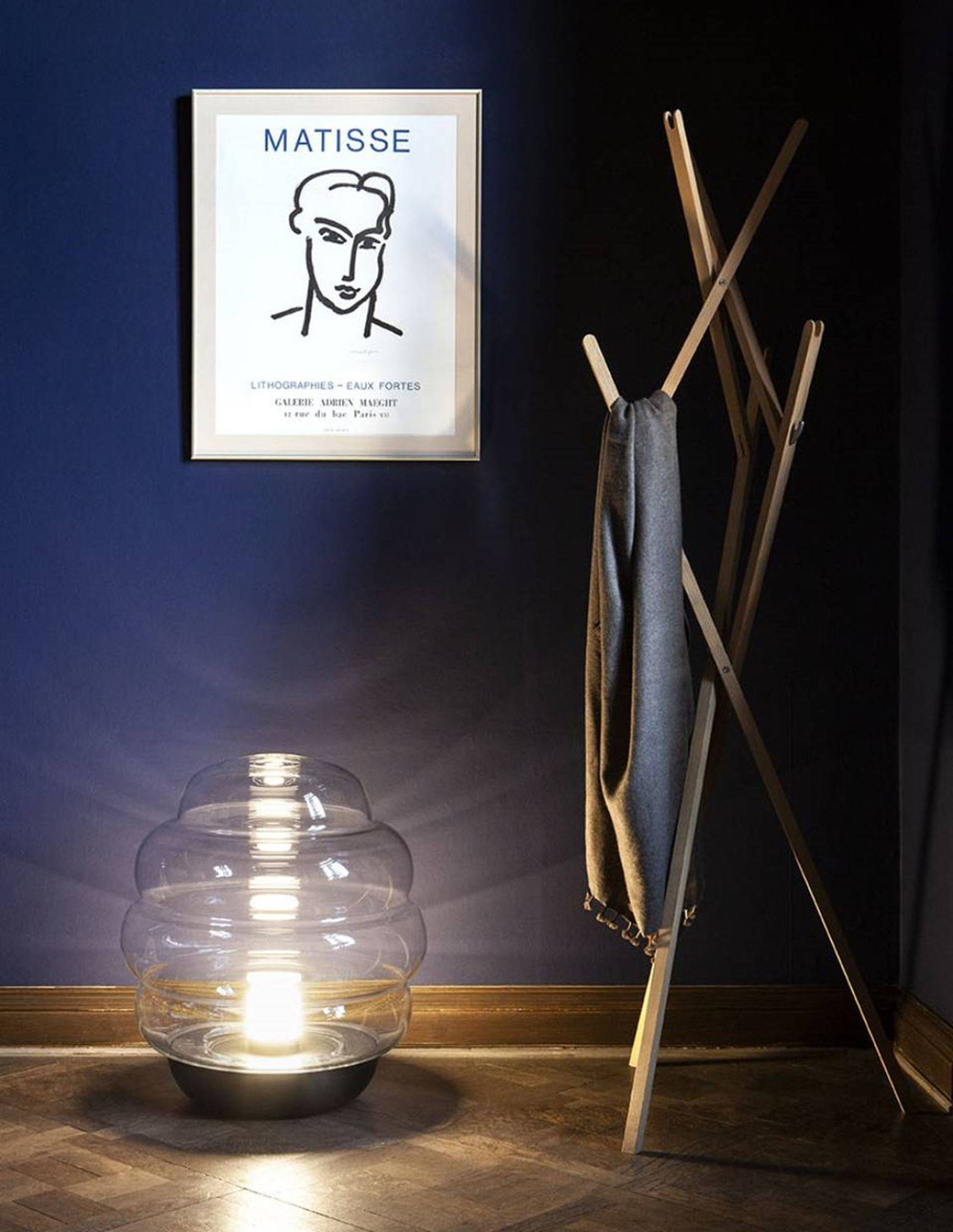 Bomma :: Floor lamp Blimp transparent H: 52,5 cm