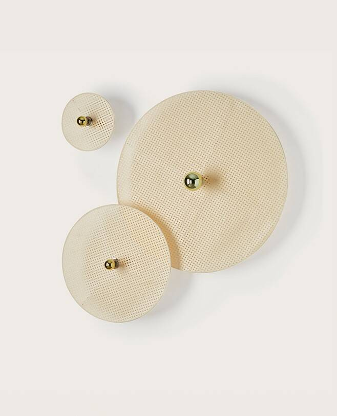 Aromas :: Tan Tan Wandleuchte / Wandleuchte, Durchmesser 90 cm, natürliches Rattan