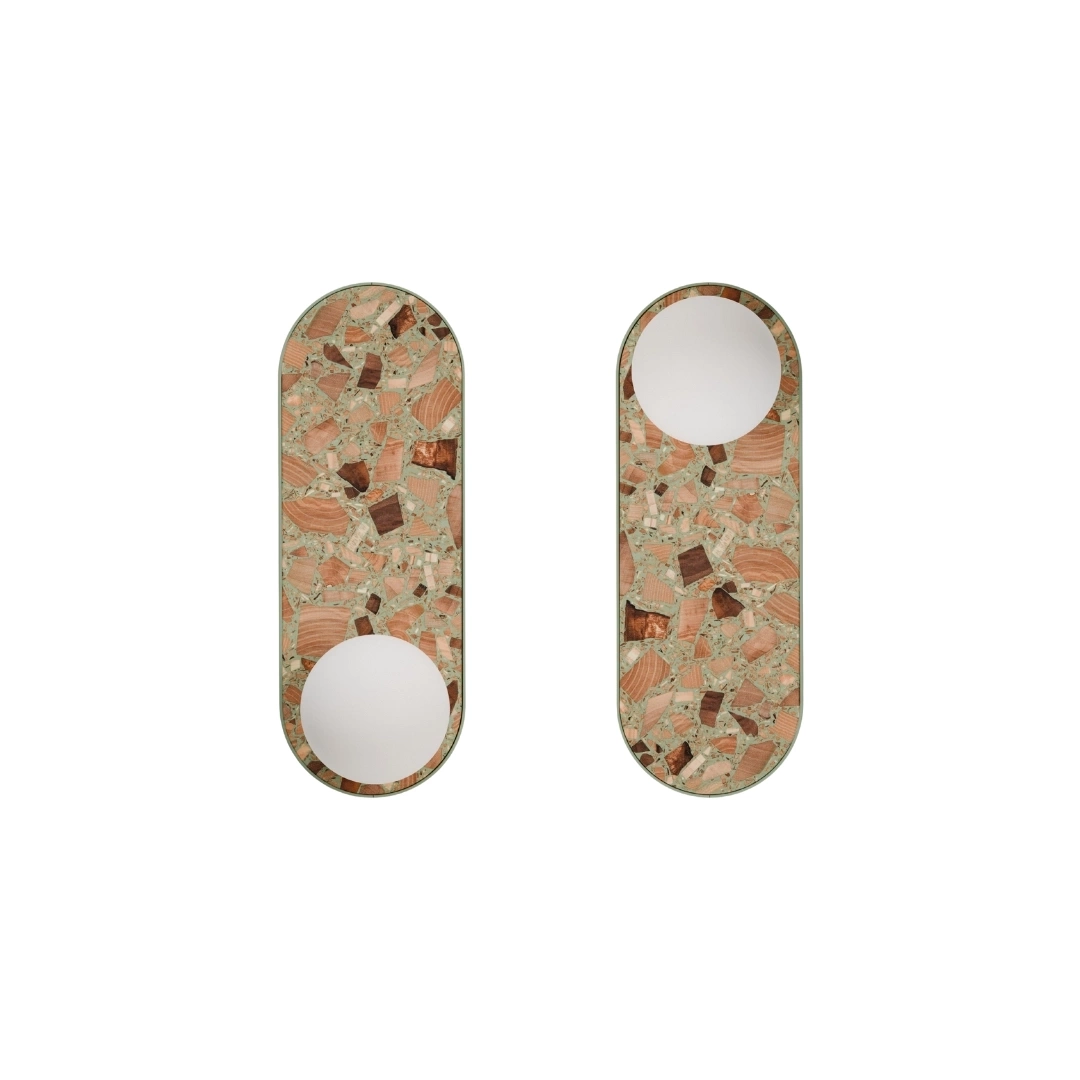 Kaspa :: Lampa ścienna / kinkiet Apolin wys. 65 cm biały