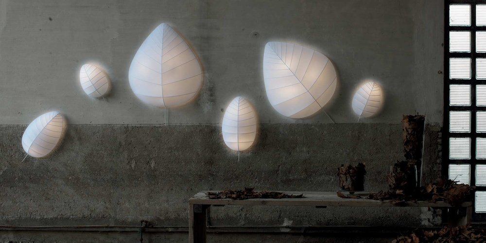 Karman :: Eden wall/ceiling lamp, height 72 cm, white