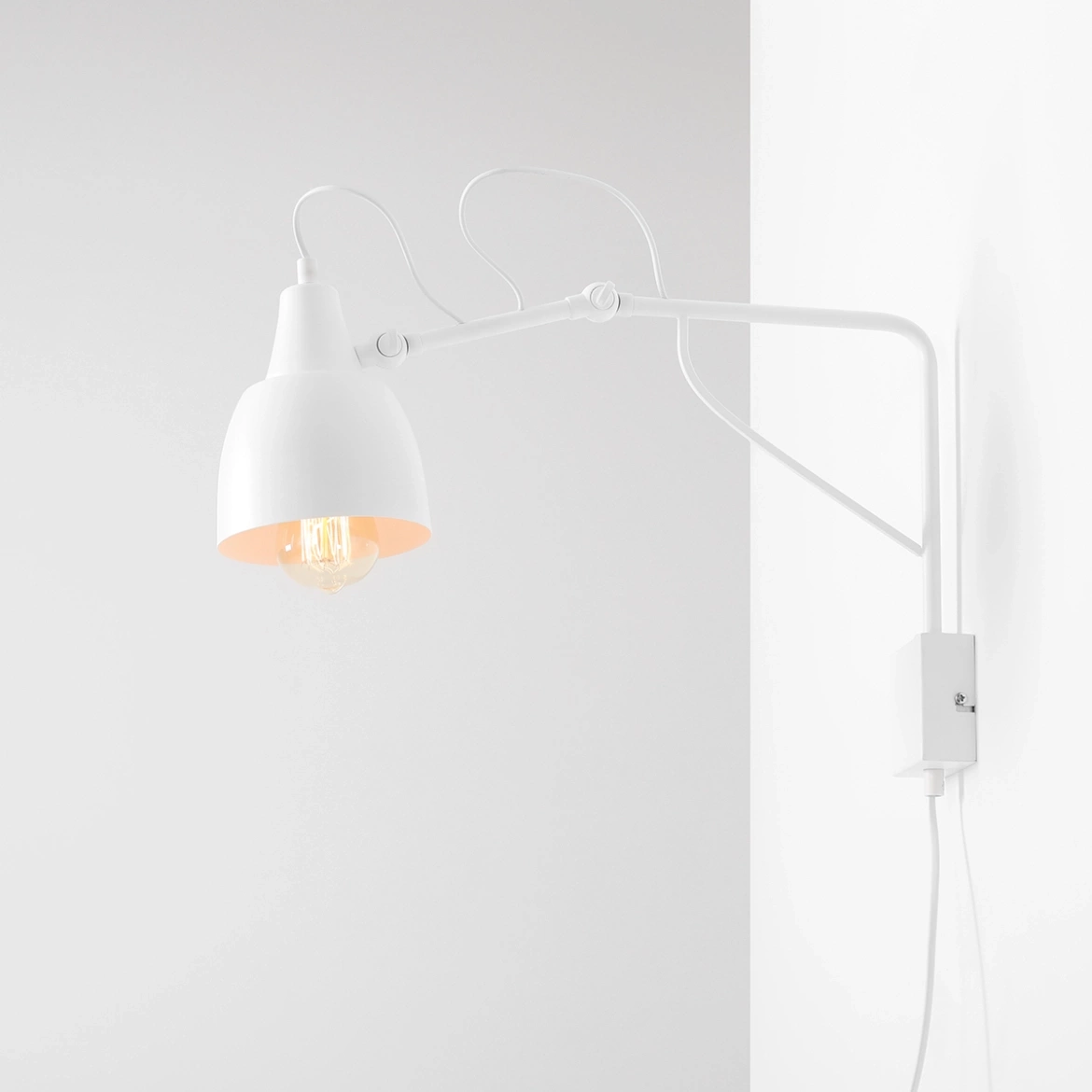 Artera :: Lampa ścienna / kinkiet Soho Short biały