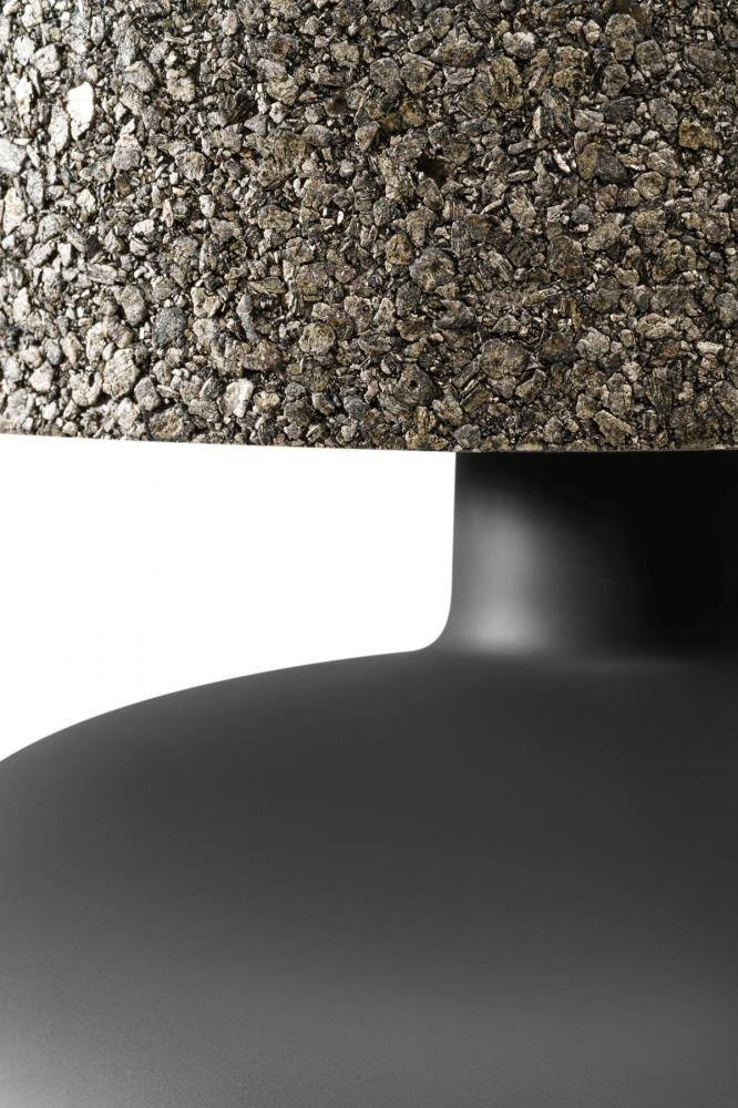 Kaspa :: Sawa Stone Graphit Tischleuchte, Höhe 44 cm