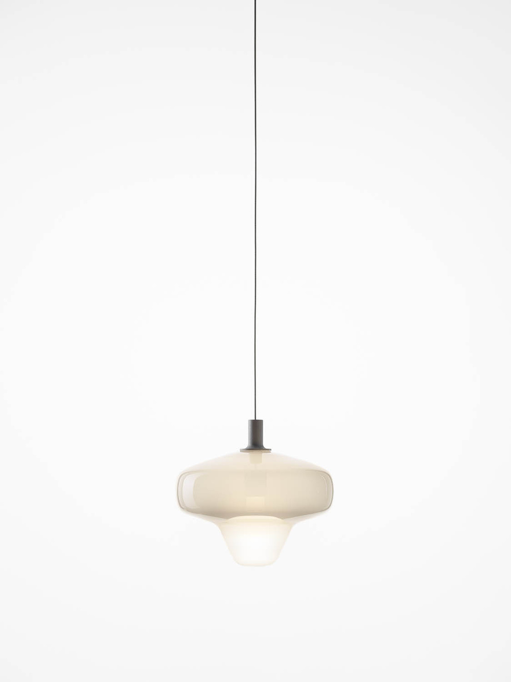 Brokis :: Starcloud Lyra Hanging Lamp, width 18 cm, milky white