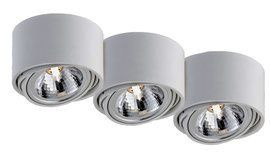 KASPA :: Surface Mounted Ceiling Luminaire Lumos 3 white