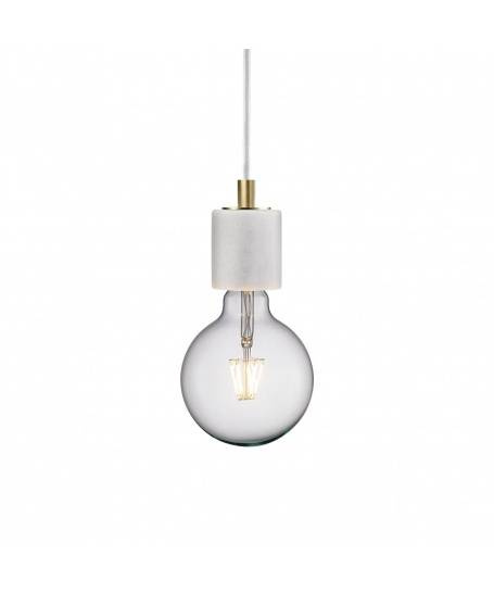 Nordlux :: Lampa wisząca Siv biała wys. 10 cm 