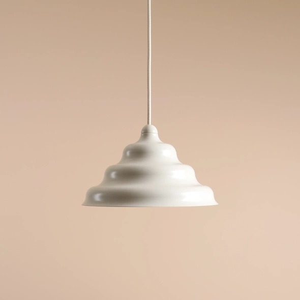 Artera :: Fala hanging lamp, light cream, size M, diameter 23 cm