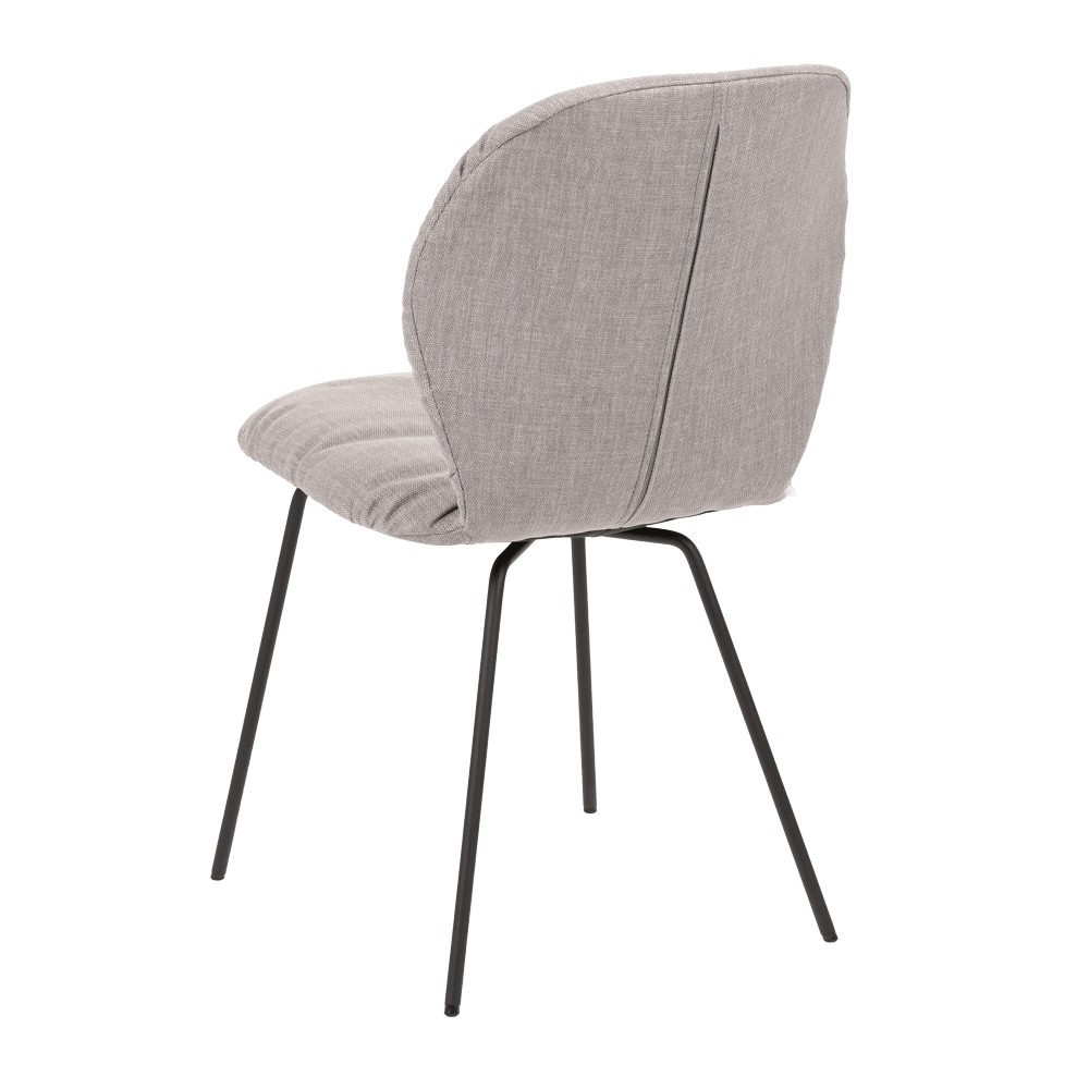 Mobitec :: Mood 90 upholstered chair, gray, width 47 cm