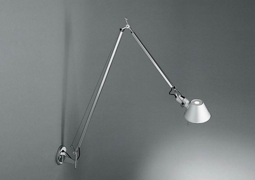 Artemide :: Wall lamp Sconce Tolomeo braccio silver 167 cm
