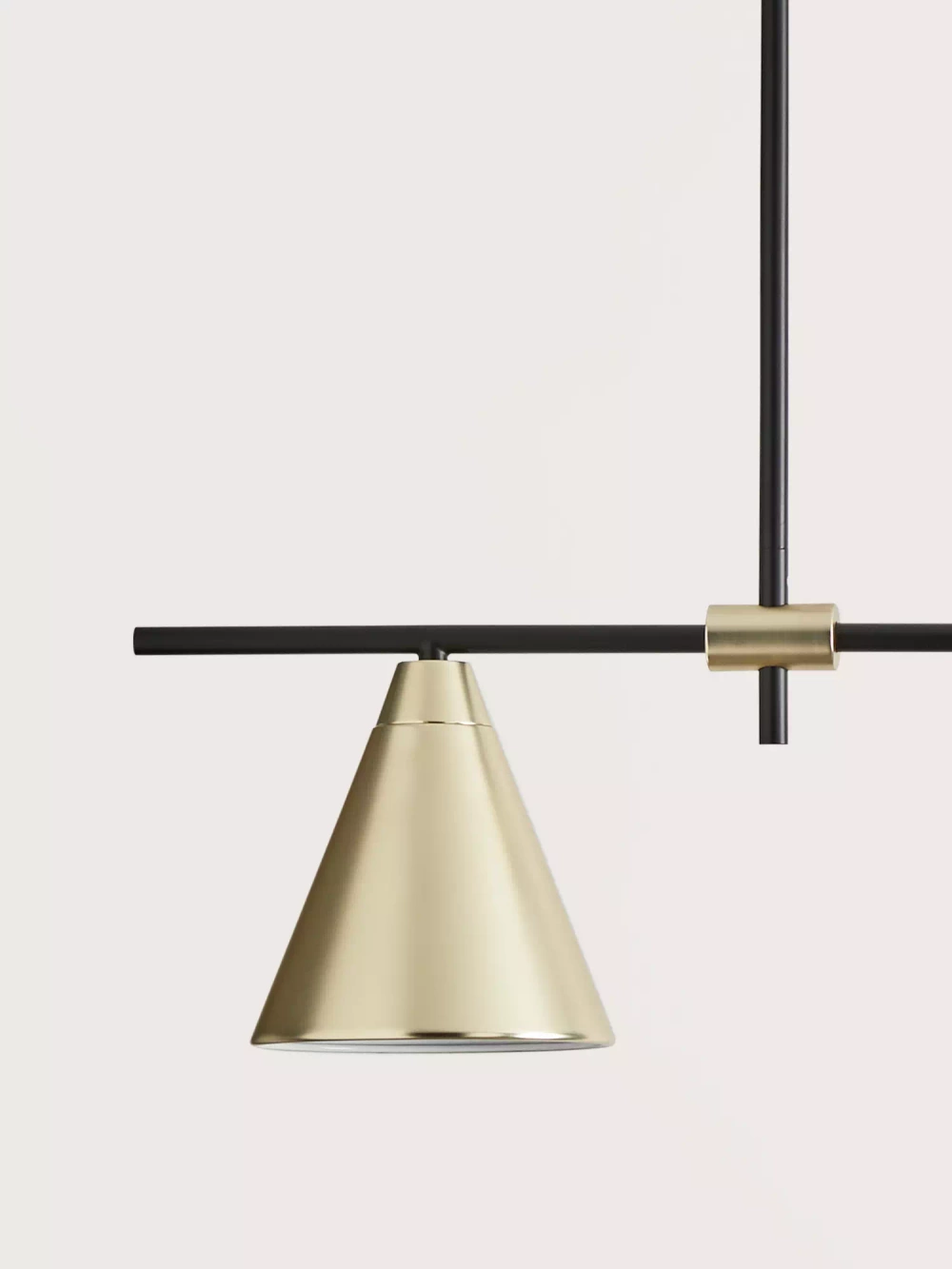 Aromas :: Hängelampe aus Metall Crane Breite 120 cm schwarz