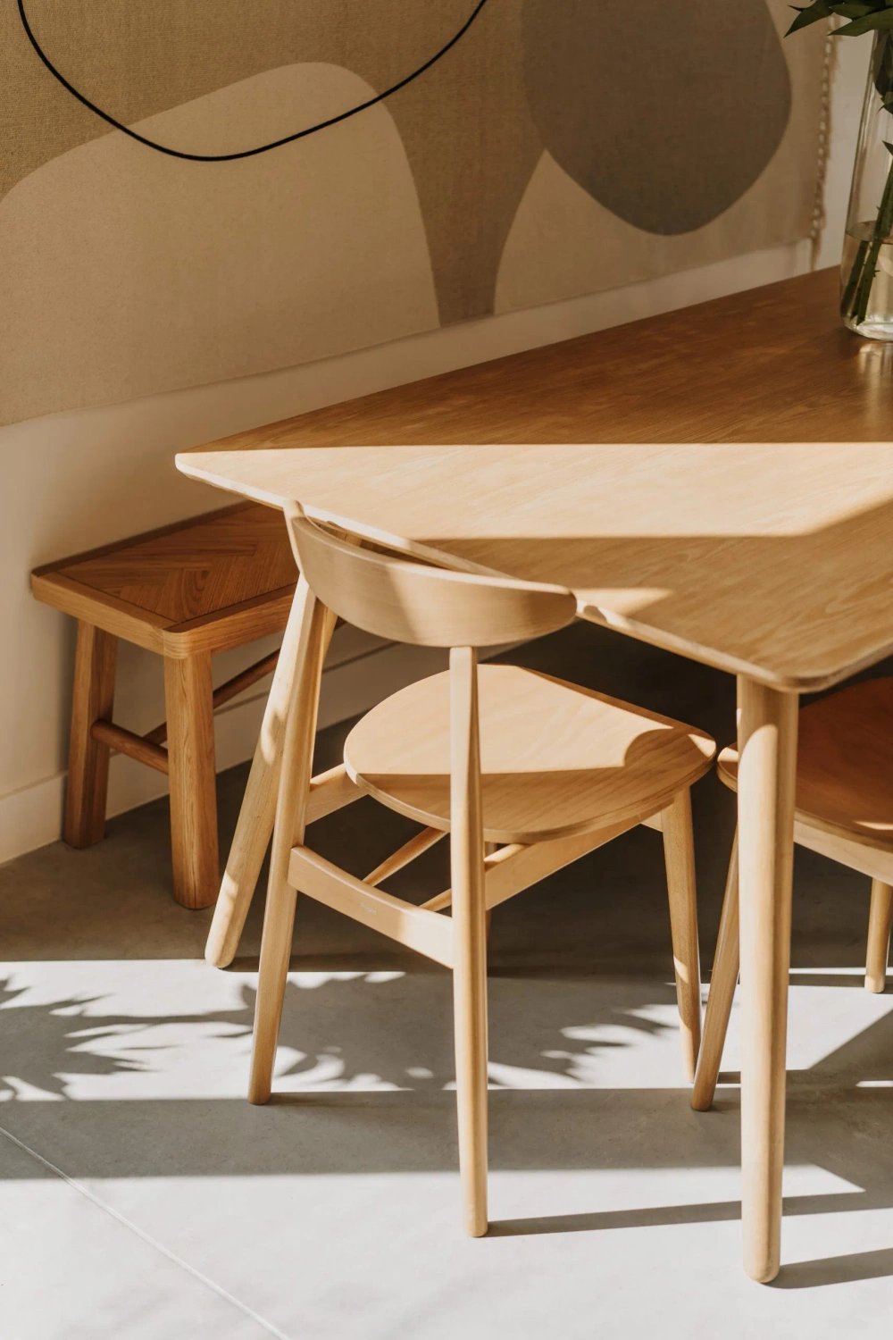 Paged :: Yesterday A-4101 wooden chair, width 45 cm