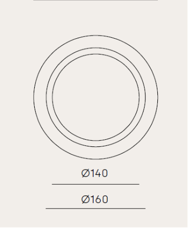 Aromas :: Hängelampe Big Dussa, Durchmesser 20 cm, Schirm aus Travertin, Metall schwarz