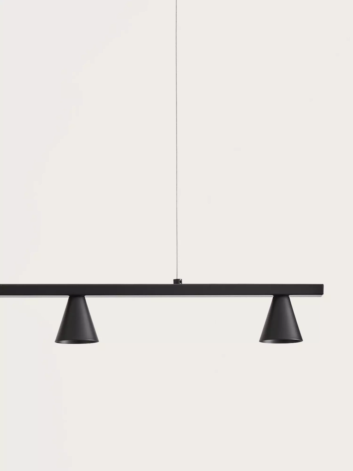 Aromas :: Hanging lamp Lyb black W: 118 cm