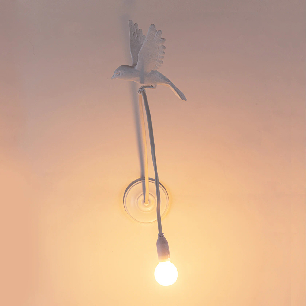 Seletti :: Lampa wisząca Sparrow biała