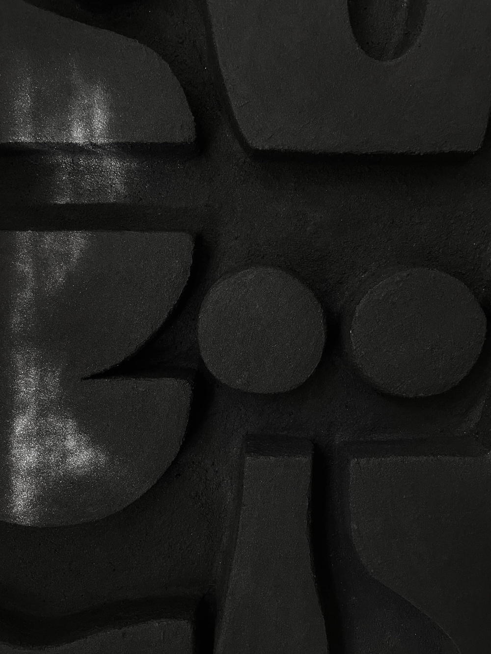 Zuzia Mikołajczuk (Zuz van Miko) :: Płaskorzeźba "Bryła IV" 57,5 x 57,5 cm