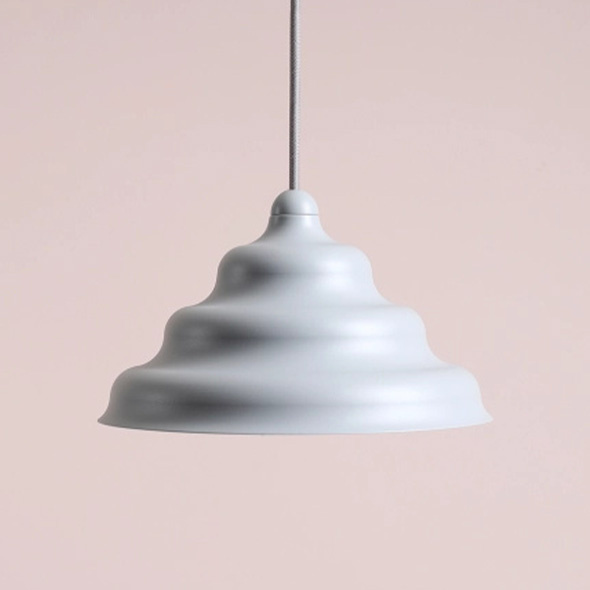 Artera :: Hanging lamp Wave, gray-blue, size M, diameter 23 cm