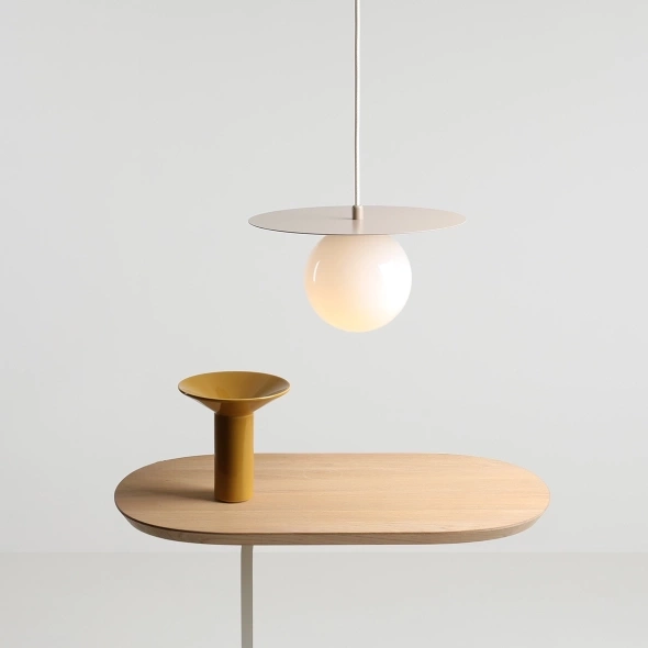 Artera :: Lampa wisząca Loop S śr. 28 cm beżowa