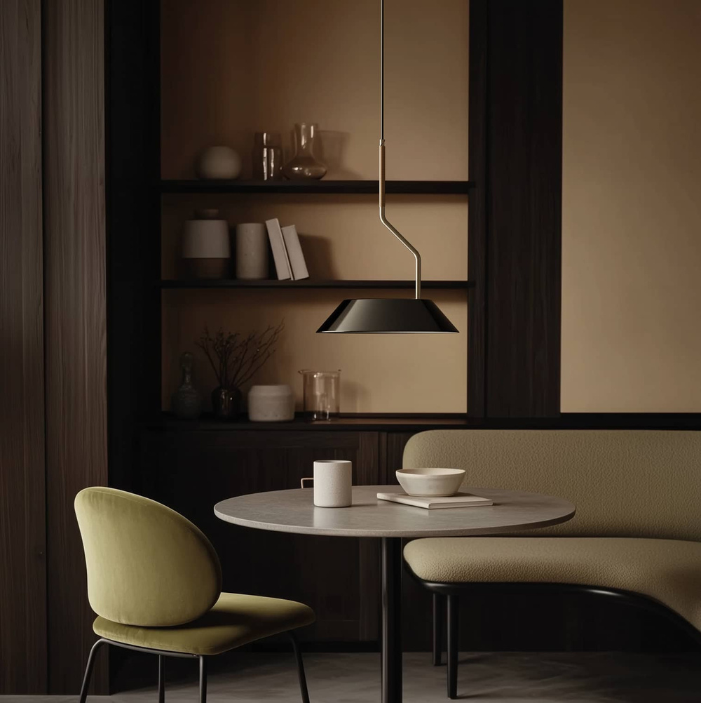 Aromas :: Aider hanging lamp, diameter 36 cm, black