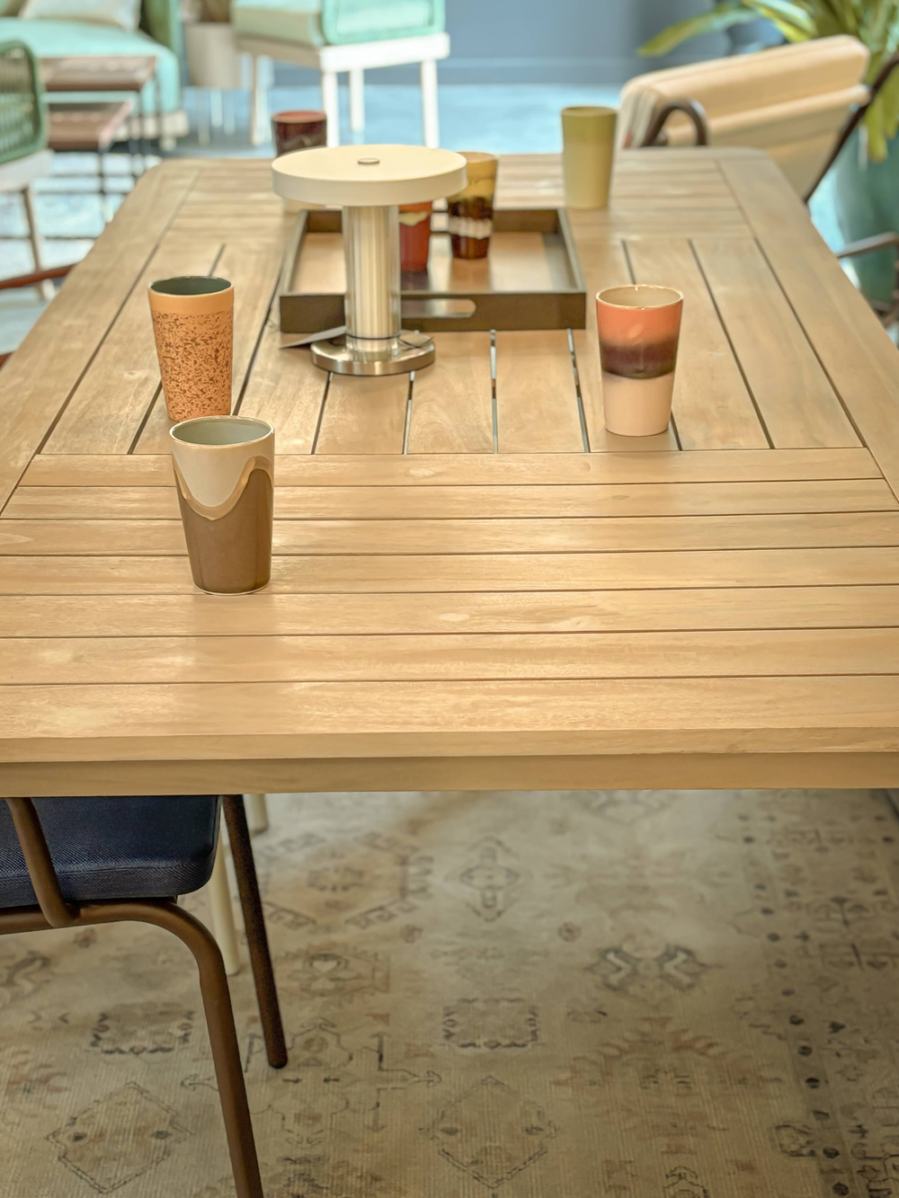 Kunesti :: Green it up Gartentisch aus Holz, Breite 220 cm