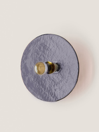 Aromas :: Nold wall lamp / sconce diameter 25 cm dark blue / gold metal