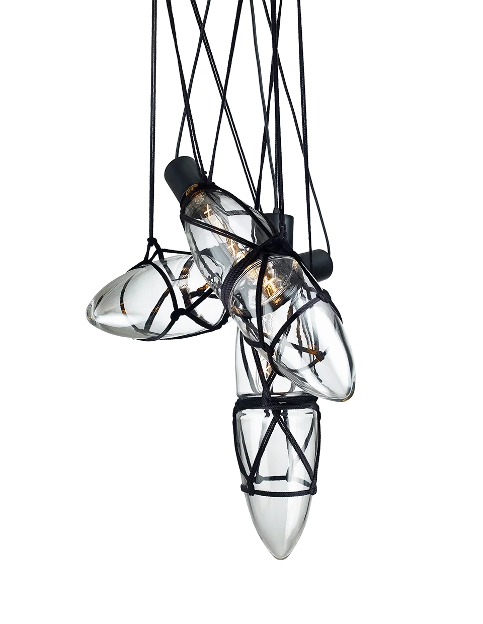 Bomma :: Shibari 3 transparent hanging lamp