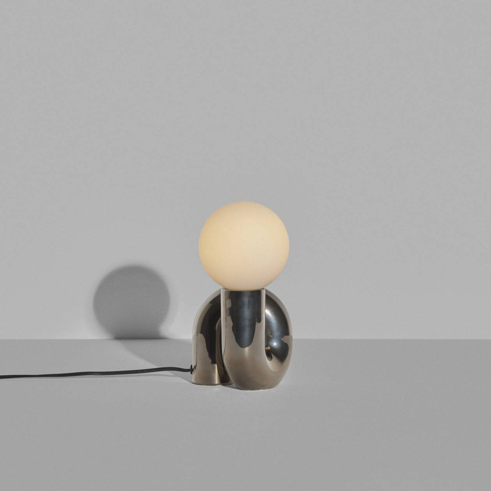 Petite Friture :: Lampa stołowa Neotenic rozm. S wys. 26 cm platynowa