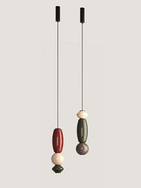Aromas :: Papi hanging lamp, shade height 61.6 cm, colors to choose from