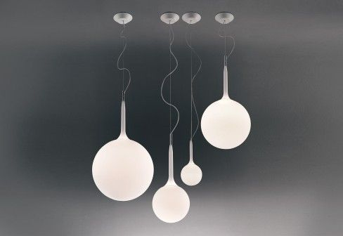 Artemide :: Pendant lamp Castore white 14 cm