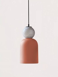 Aromas :: Hanging lamp Bell grey dia. 14 cm