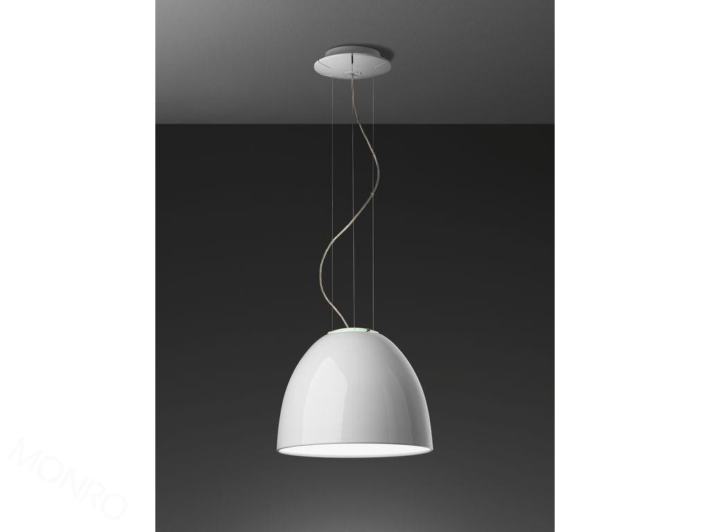 Artemide :: Lampa wisząca Nur Gloss biała śr. 55 cm