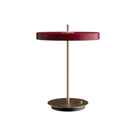 Umage :: Tischlampe aus Metall Asteria Höhe 30 cm rot