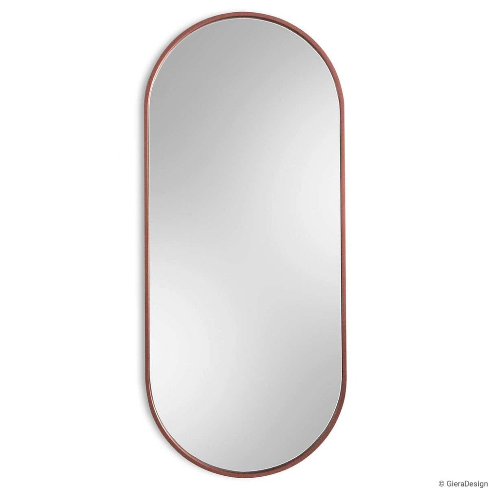 Giera Design :: Ambient Slim Spiegel, Kupfer, oval, 60x125 cm