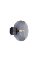 New Works :: Karl-Johan wall lamp/sconce, diameter 23 cm, smoked