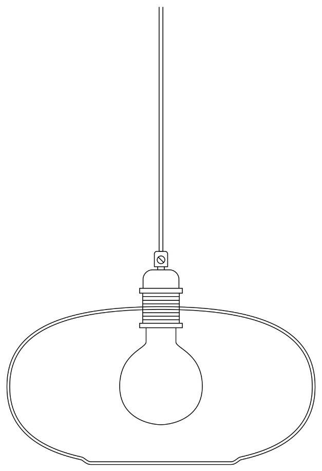 EBB&FLOW :: Horizon Toast Matt ceiling lamp, diameter 29 cm, gold