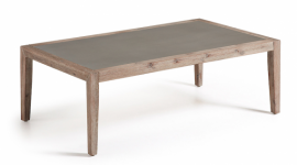 Wood garden table Corvette 120x70 cm