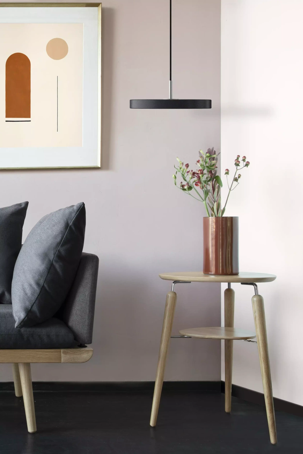 Umage :: Asteria Mini black pendant lamp, diameter 31 cm