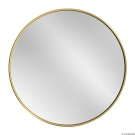 GieraDesign :: Spiegel Scandi Slim runden zum Badezimmer Durchmesser 50 golden
