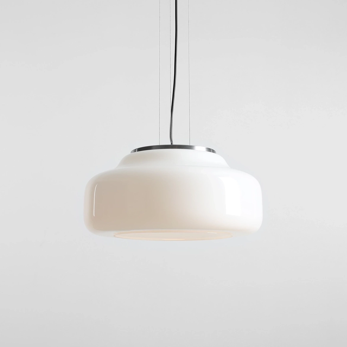 Artera :: Lampa wisząca Bonbon 2.0 Almond rozm. L śr. 40 cm biały