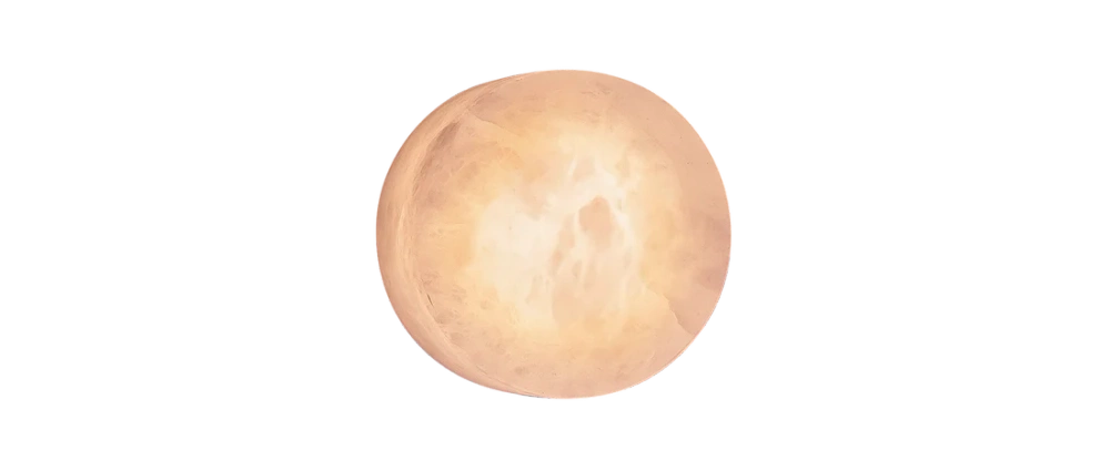 Robin :: Rock Decken-/Wandleuchte, Durchmesser 14 cm, Alabaster IP20 3000K