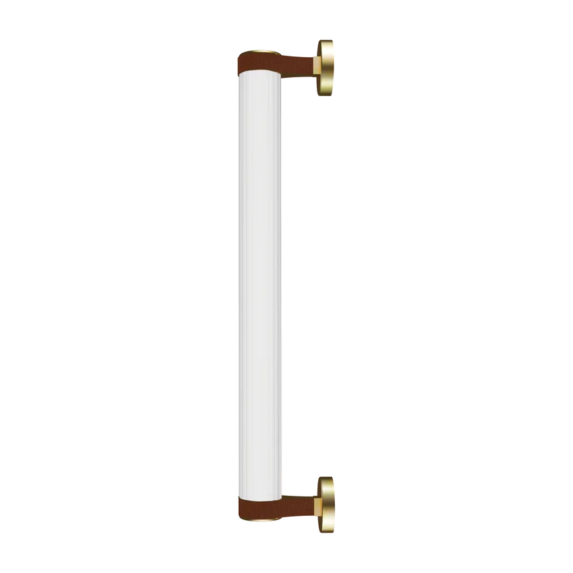 Robin :: Roseline wall lamp / sconce, height 60 cm, gold-brown, IP44