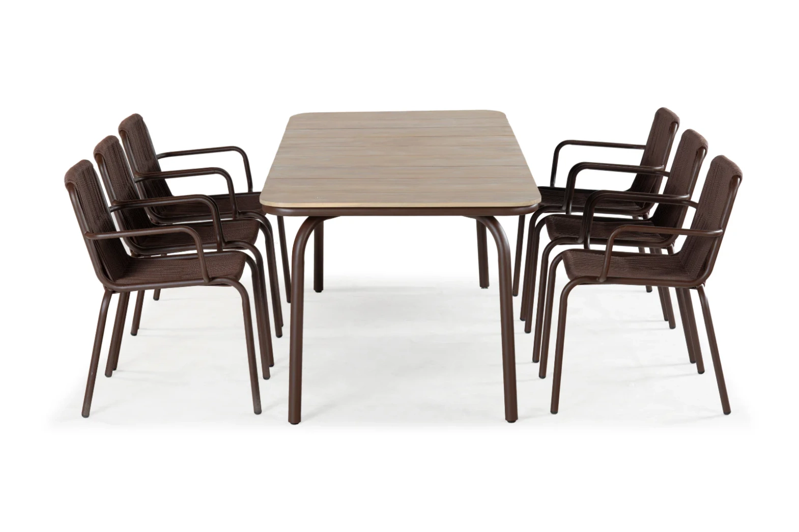 Kunesti :: Krzesło ogrodowe Coffee or tea ciemnobrązowe szer. 56 cm