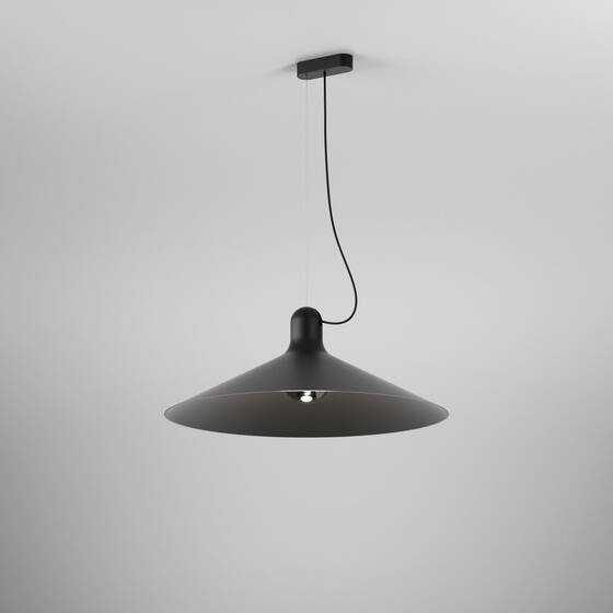 Aqform:: Cona hanging lamp, diameter 52 cm, black