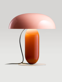 Marset :: Lampa stołowa Gambosa M wys. 41,3 cm różowo-pomarańczowa