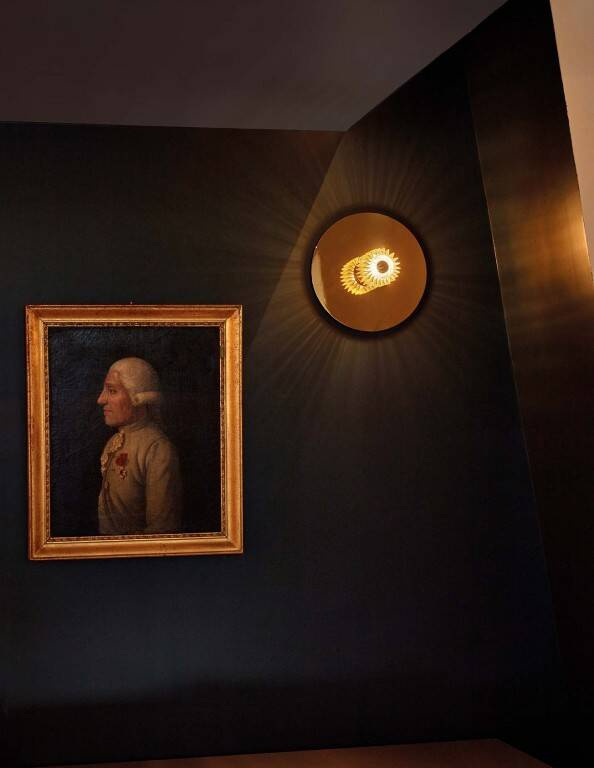 DCW:: In The Sun wall lamp/sconce, diameter 19 cm, gold