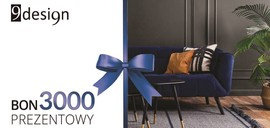 Gift card 9design - 3000 PLN
