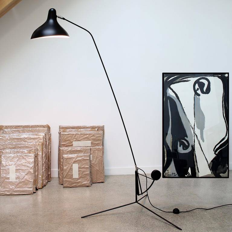 DCW:: Mantis BS1 Stehleuchte schwarz Höhe 170 cm