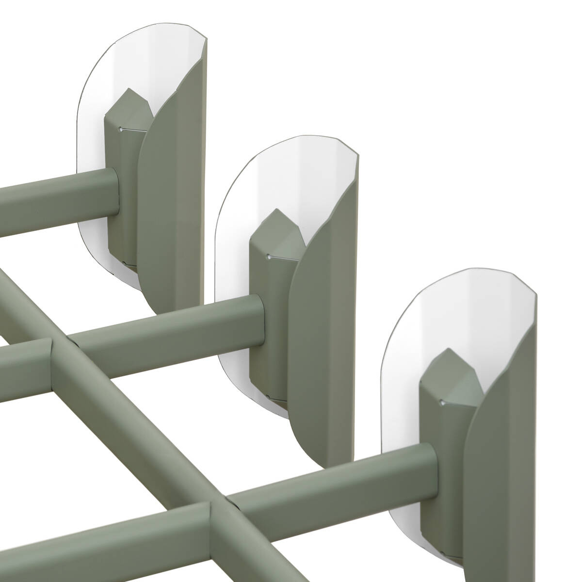 Kaspa :: Apolin Mehrarm-Pendelleuchte, Breite 120 cm, Salbeigrün