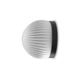 Robin :: Roi Simple black and white wall/ceiling lamp, diameter 12 cm