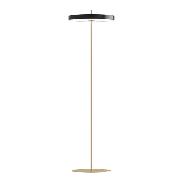 Umage :: Stehlampe aus Aluminium Asteria Höhe 150,7 cm schwarz