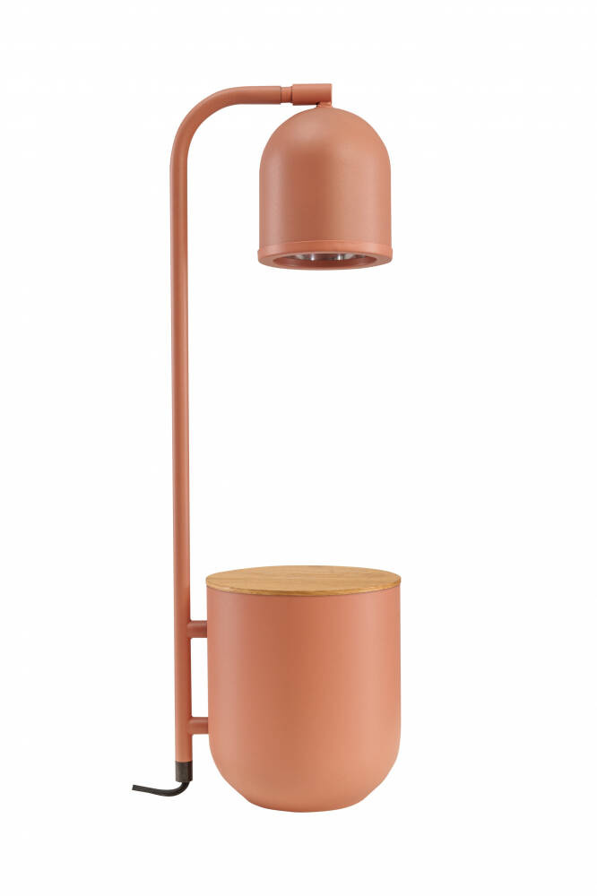 Kaspa :: Botanica Wood Terracotta Table Lamp